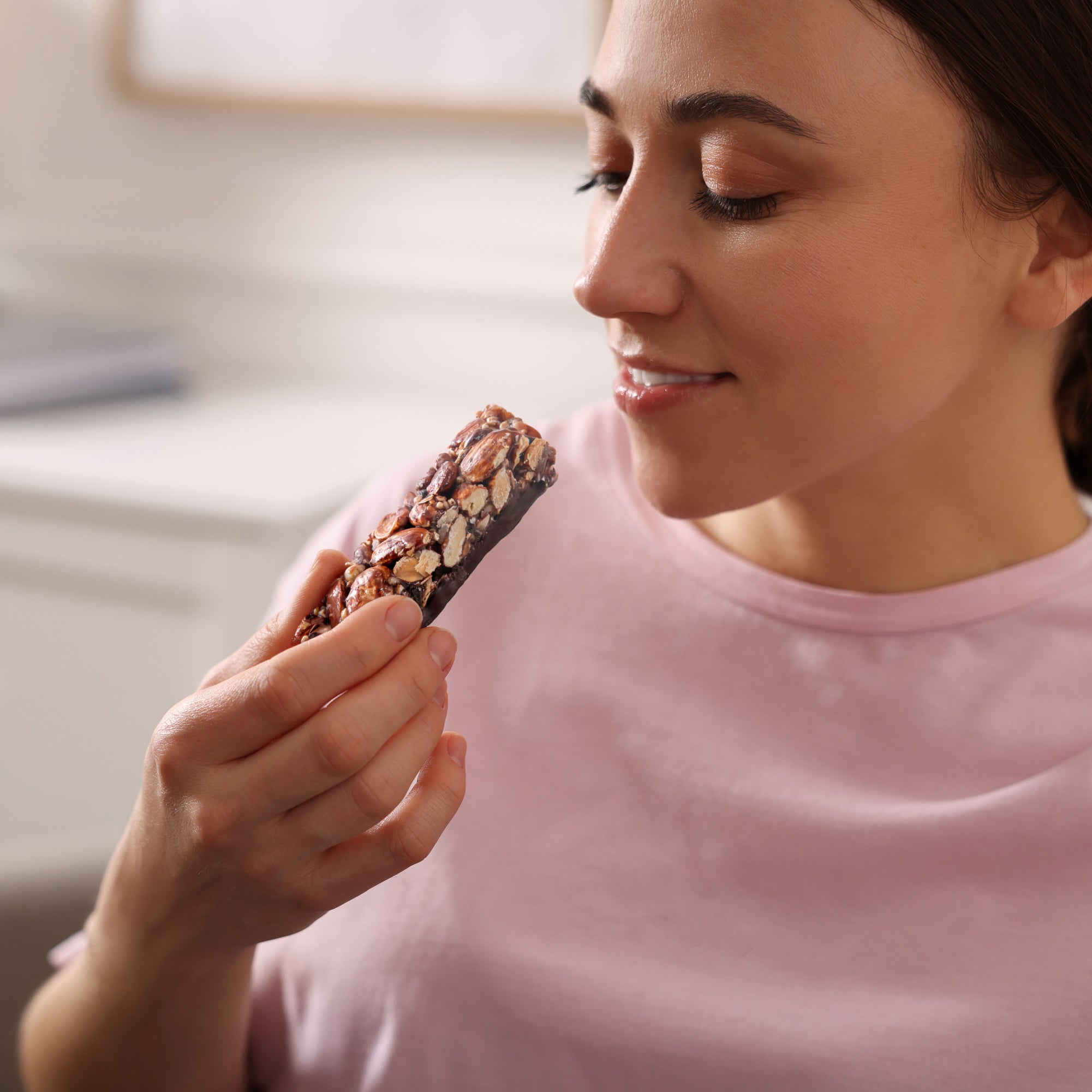 Barritas de frutos secos IPAL Nutsbar con Chocolate