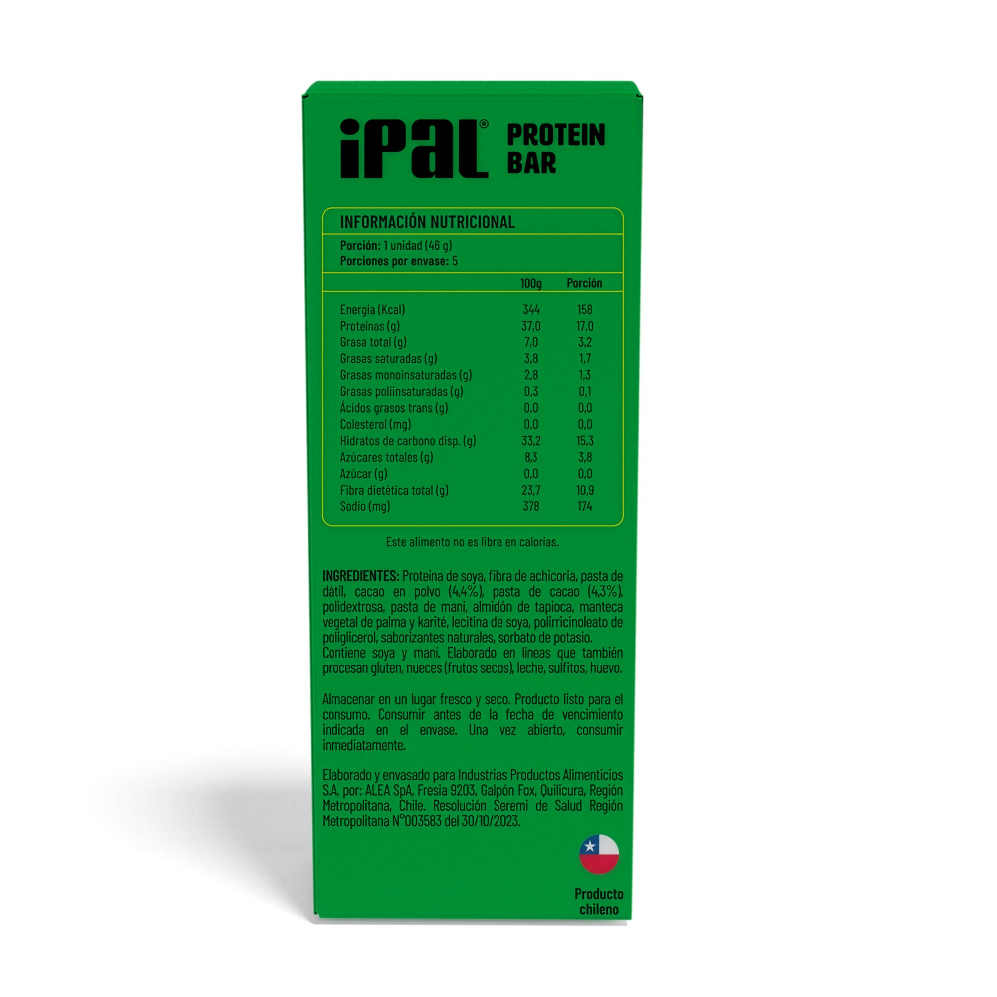 Barritas de proteína IPAL Protein! Chocolate Menta