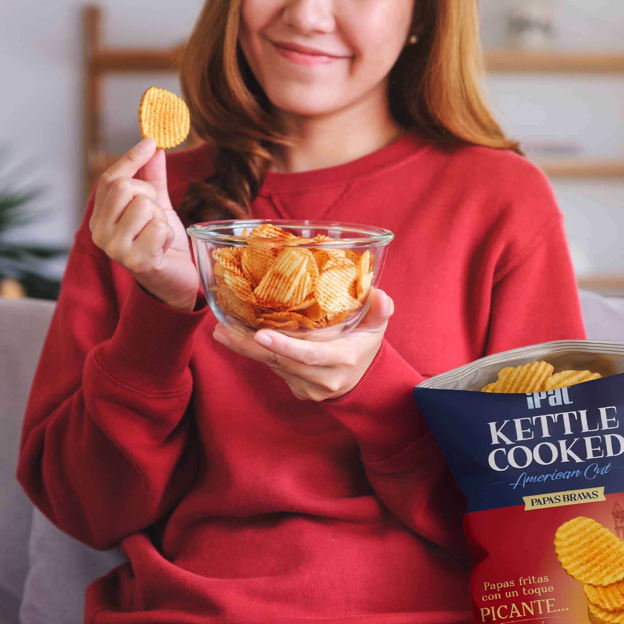 Papas Fritas Corte Americano IPAL Kettle Cooked Bravas 200 g