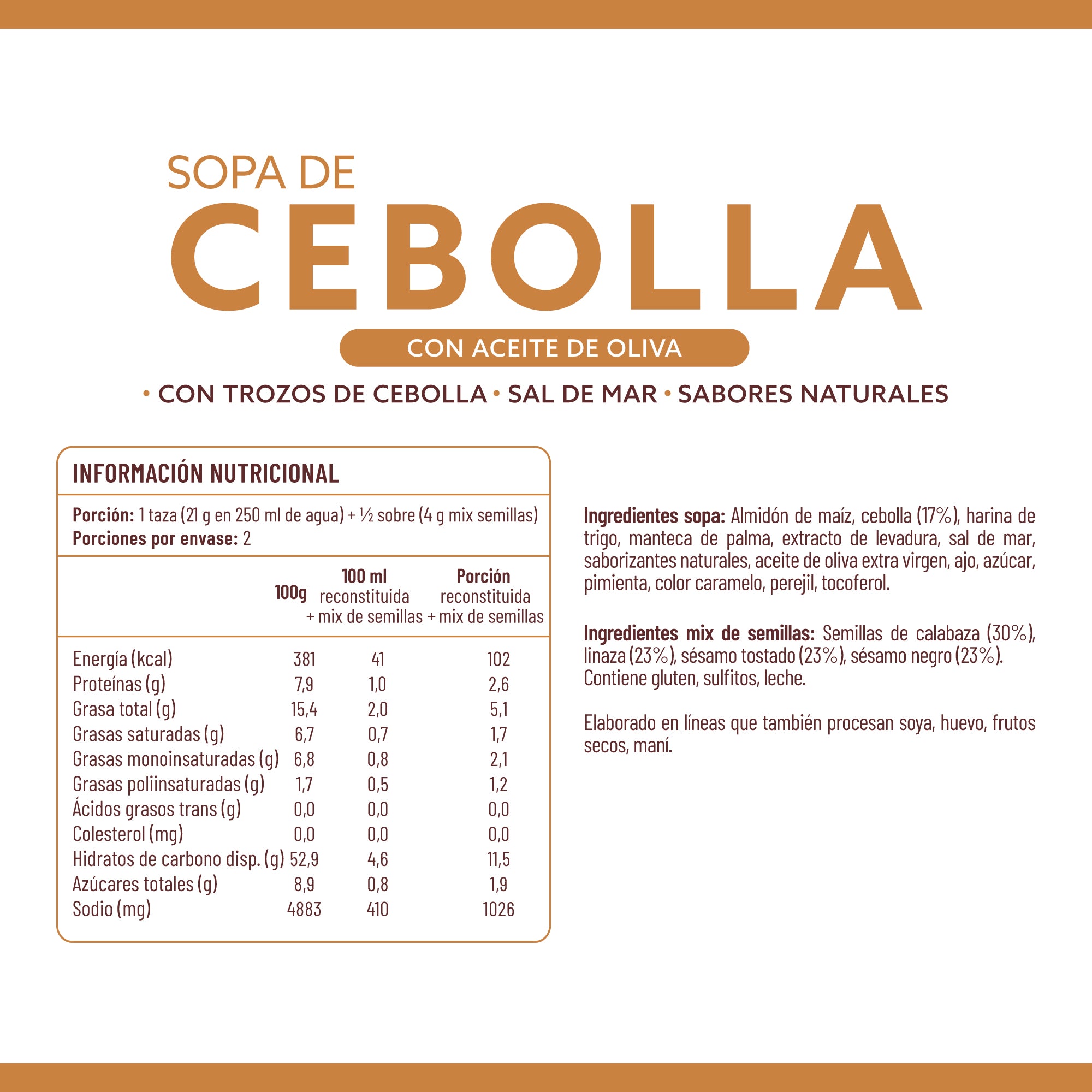Sopa de Cebolla IPAL Receta Original