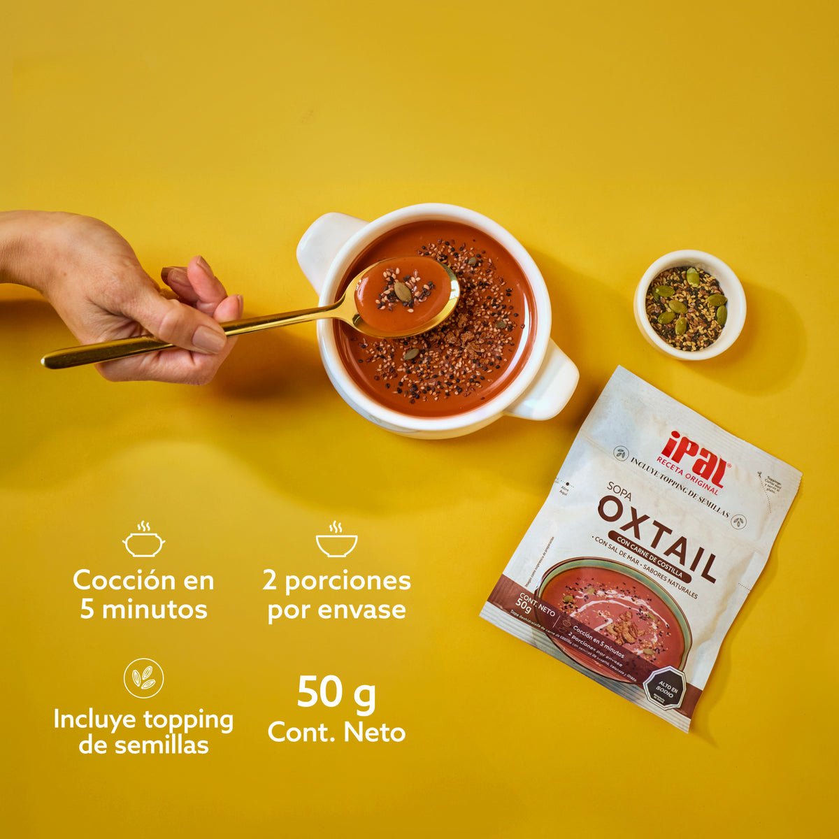 Sopa de Oxtail IPAL Receta Original
